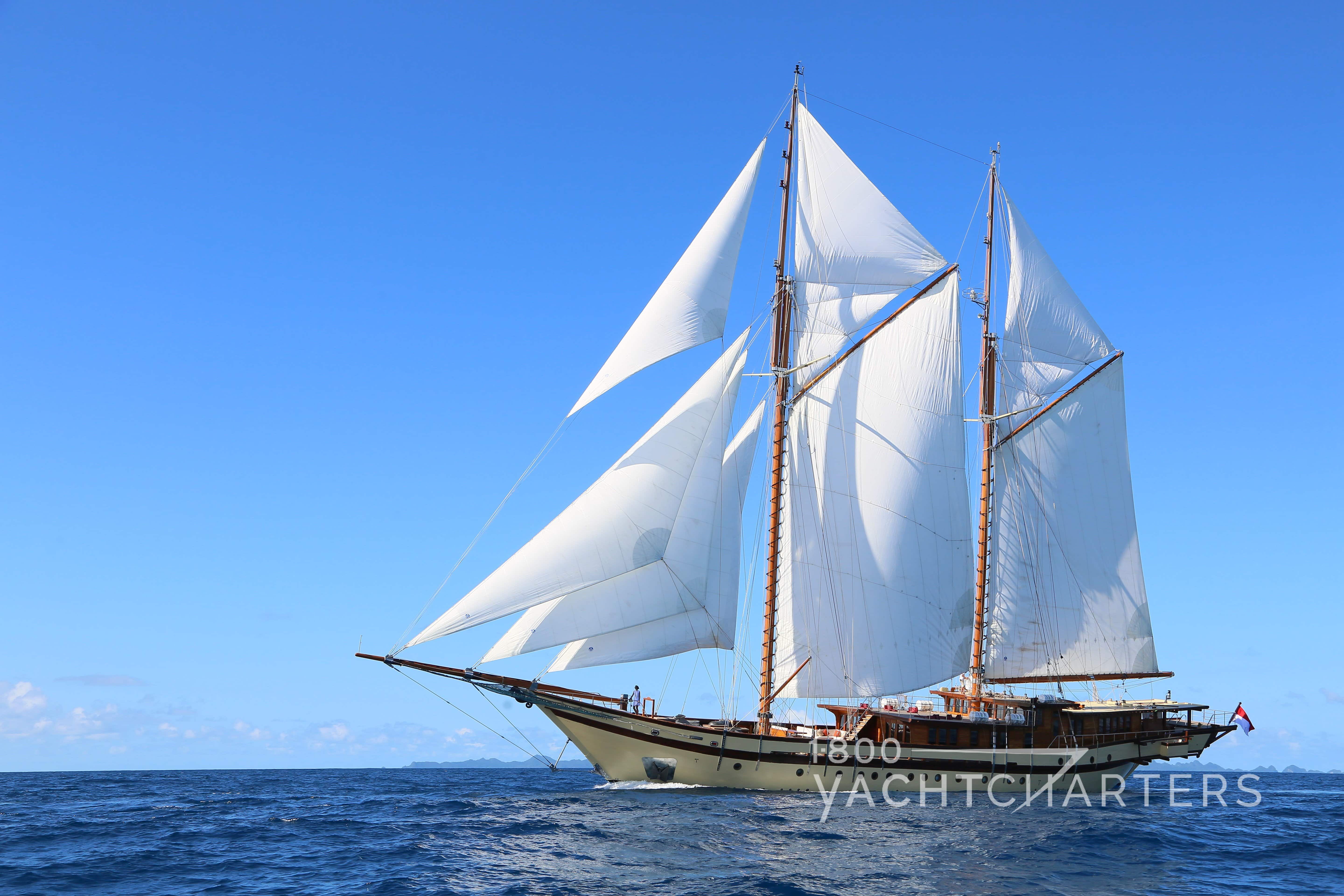 110' Yacht Gets Makeover For Sail Boat Charters In 