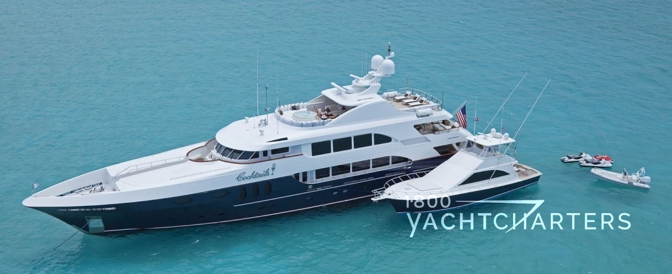 COCKTAILS superyacht charter vessel 